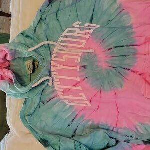 Tye dye hoodie womens xl